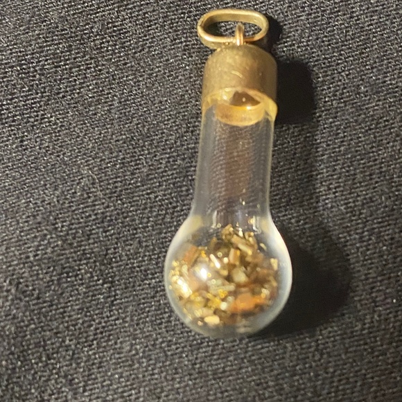 14kt vintage bottle charm